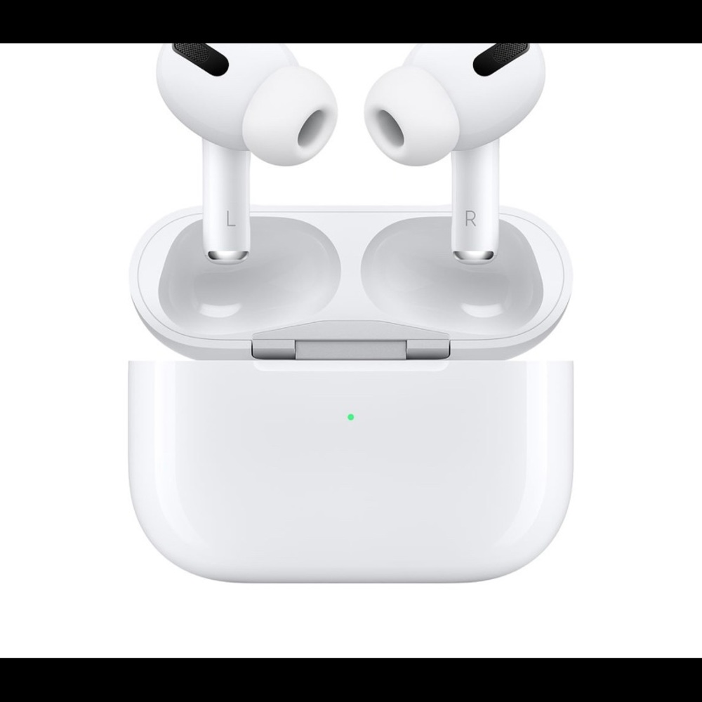 Apple AirPod pros and a case